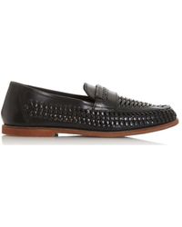 Dune - 'brighton Rock' Leather Slip-on Shoes - Lyst