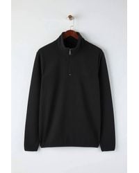 WOVCOR - Half Zip Fleece Sweatshirt - Lyst