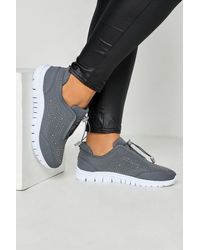 Yours - Extra Wide Fit Embellished Trainers - Lyst