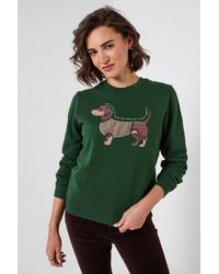 Joe Browns - Sausage Dog Embroidered Sweatshirt - Lyst
