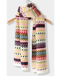 Joe Browns - Funky Fairisle Chunky Knit Scarf - Lyst