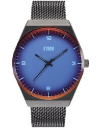 Storm - Pinnacle Slate Blue Stainless Steel Fashion Quartz Watch - 47513/sl/b - Lyst