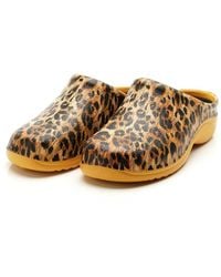 Backdoorshoes - Classic Garden Clogs Sri Lankan Leopard - Lyst