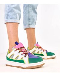 KDMD - Sport Shoes With Thick Laces & Cushioned Platform Comfort - Lyst
