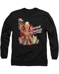 Marvel - Guardians Of The Galaxy Seasons Grootings Long Sleeve T-Shirt - Lyst