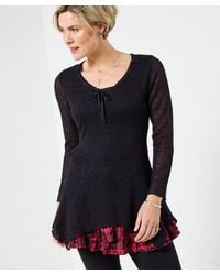 Joe Browns - Tie Neck Flared Tunic - Lyst
