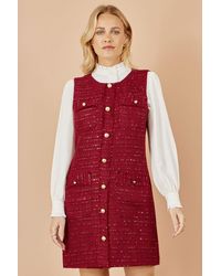 Yumi' - Boucle Tunic Dress - Lyst