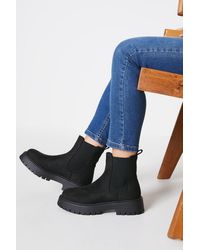 Faith - : Mariella Chunky Cleated Chelsea Boots - Lyst