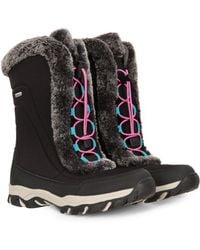 Mountain Warehouse - 'Ohio' Waterproof Lightweight Non Slip Grip Lace Up Winter Snow Boots - Lyst