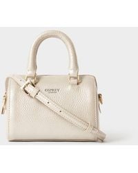 Osprey - The Madison Mini Leather Barrel Bag - Lyst