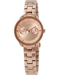 Furla - Metropolis Dial Stainless Steel Watch - Lyst