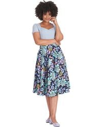 Banned Retro - Summer Bee Swing Skirt - Lyst