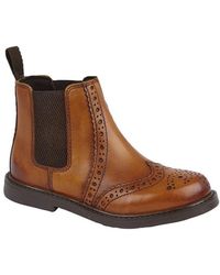 Roamer - Leather Ankle Boots - Lyst