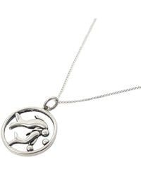 Harfi - Pisces Zodiac Horoscope Charm Sterling Necklace - Lyst