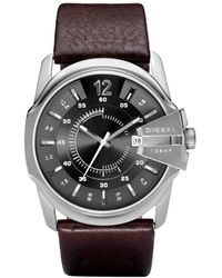 DIESEL - Chief Stainless Steel Fashion Analogue Quartz Watch - Dz1206 - Lyst
