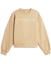Tommy Hilfiger - Corp Logo Modern Sweatshirt - Lyst