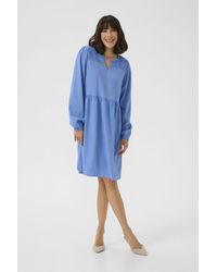 Kaffe - Kalinda A-Line Fit Long Sleeve Dress - Lyst