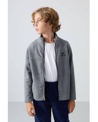 TOMMY LIFE - Youth Zipper Collar Sweatshirt - Lyst