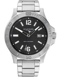Tommy Hilfiger - Ryan Stainless Steel Classic Analogue Quartz Watch - 1791995 - Lyst