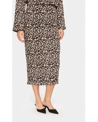Saint Tropez - Ilyssasz Elastic Waist Midi Skirt - Lyst