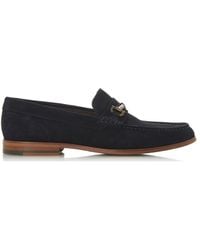 Dune - 'baritone' Suede Loafers - Lyst