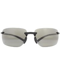 Serengeti - Wrap Matte Black Phd 2.0 Polarized Cpg Sunglasses - Lyst
