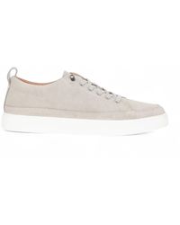 Infinity Leather - Justin Reess Suede Leather Trainers Sneakers - Lyst