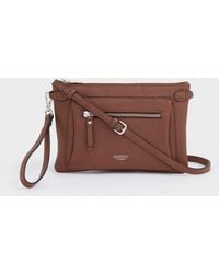 Osprey - The Ruby Leather Crossbody Clutch Bag - Lyst