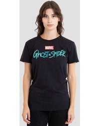 Marvel - Spiderman Ghost Spider Classic Logo T-Shirt - Lyst
