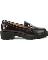 Carvela Kurt Geiger - 'Snap Chunky' Leather Flats - Lyst
