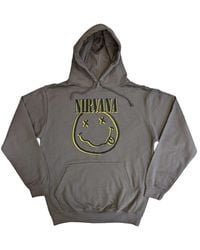 Nirvana - Inverse Smiley Pullover Hoodie - Lyst
