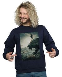 Marvel - Panther Poster Sweatshirt - Lyst
