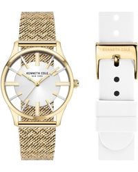 Kenneth Cole - Kcwlg2124003 35Mm Quartz Watch - Lyst
