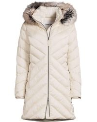 Lands' End - Plus Insulated Fleece Lined Coat - Lyst