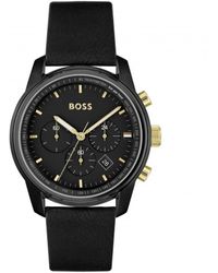 BOSS - Trace Stainless Steel Fashion Analogue Watch - 1514003 - Lyst