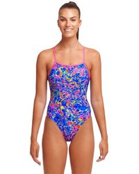 Funkita - Oiled Up Tie Me Tight Swimsuit - Lyst