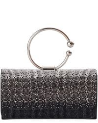 MODISHION - Rhinestone Evening Clutch Bag With Ring Handle - Lyst