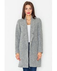 Love Lace - Classic Wool Padded Coat With Pockets - Lyst