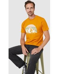 Mantaray - Mountain Expedition Printed Tee - Lyst