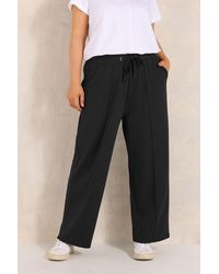 Evans - Wide Leg Joggers - Lyst