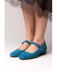 Moshulu - 'Hebei' Front Buckle Block Heels - Lyst