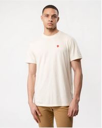 Fjallraven - Short Sleeve Crew Neck Logo Detail Regular Fit T-Shirt - Lyst