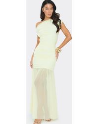 EGO - Short Sleeve Ruched Maxi Dress - Lyst