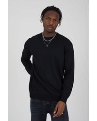 Brave Soul - Crew Neck Jaquard Knit Jumper - Lyst