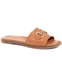 Jones Bootmaker - Emillina Leather Buckle Mule Sandals - Lyst