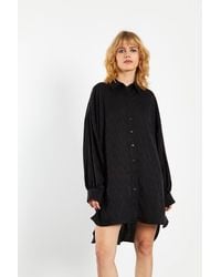 Shnoo - Hi-Low Shirt Dress - Lyst