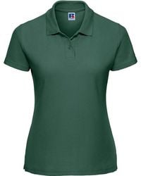 Russell - Classic Plain Polycotton Polo Shirt - Lyst