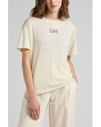 Lee Jeans - Logo Tee - Lyst