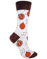 Sock Snob - 1 Pack Cotton Novelty Design Fruit Socks - Lyst
