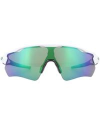 Oakley - Sport Polished White Prizm Jade Radar Ev Path Sunglasses - Lyst